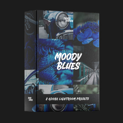 Moody Blues | 8 Adobe Lightroom Preset Packs
